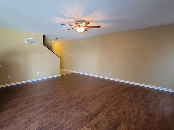 Open floor plan, living room
