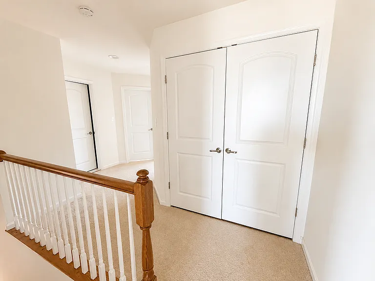 Bedroom-Level Hallway & Laundry