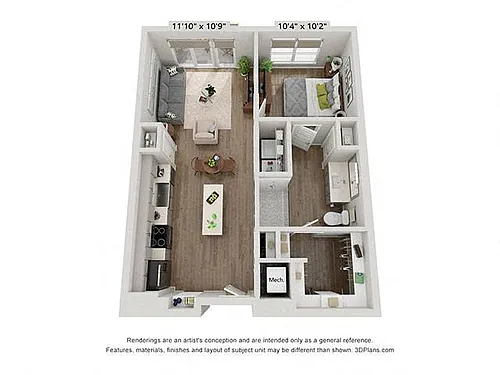 Floor plan A24