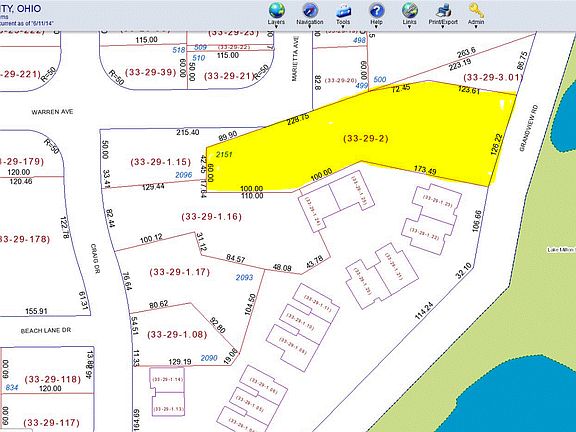 Lot acces from 2 streets