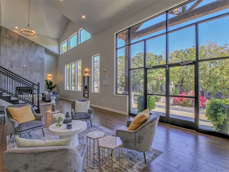 Seating area in Resident's Clubhouse