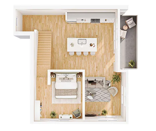 Floor plan T