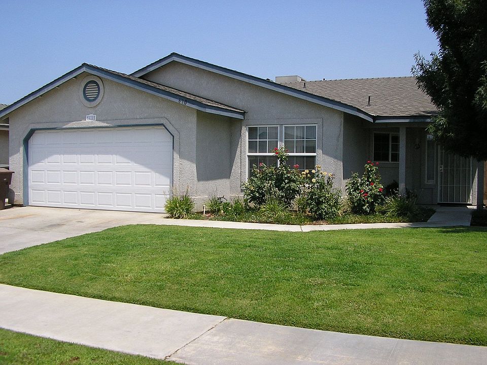 Front of the beautiful house