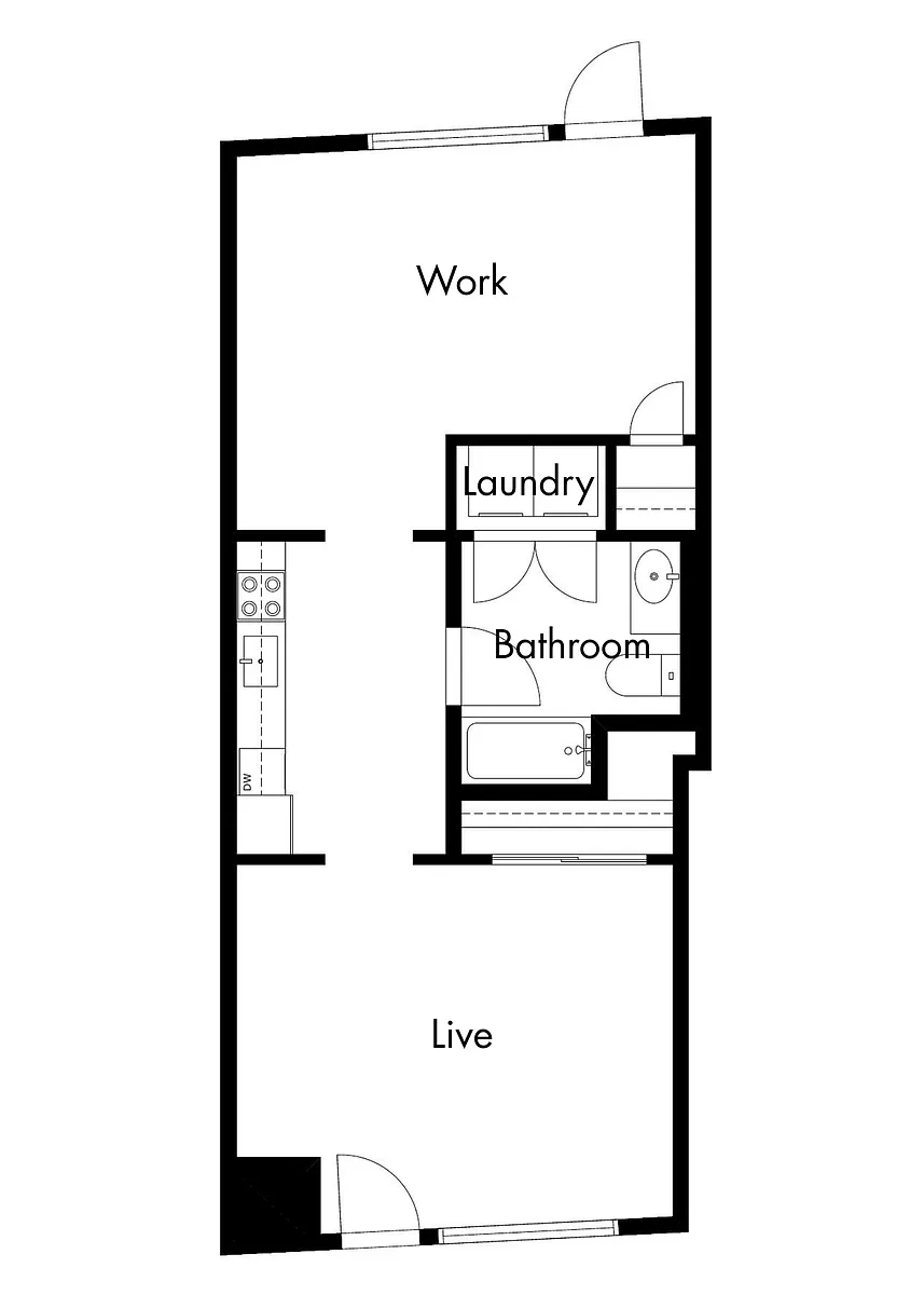 Floor plan Yoke