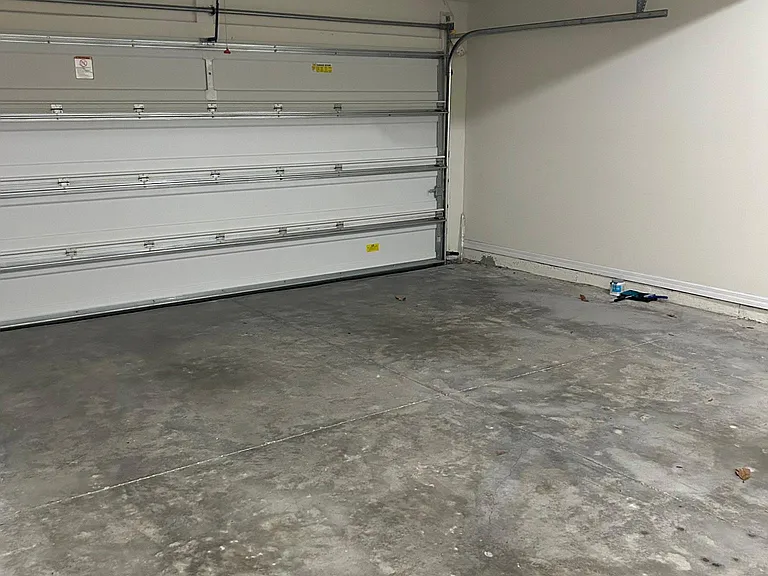 Large two car garage