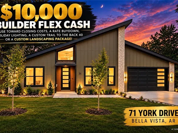 71 York Dr, Bella Vista, AR 72714
