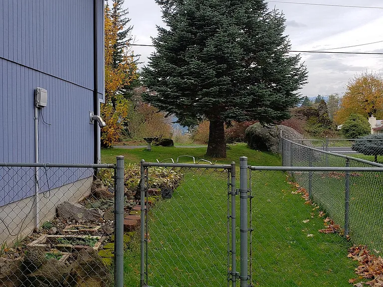 other side of the house