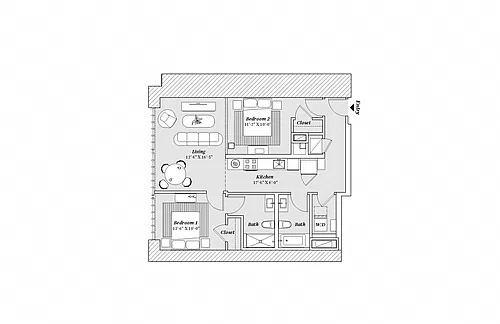 Floor plan C8