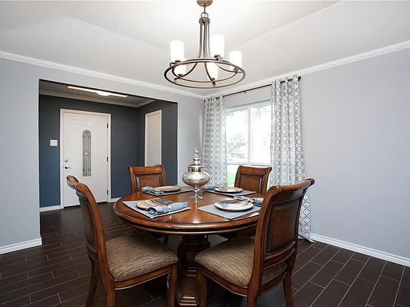 Spacious formal dining room