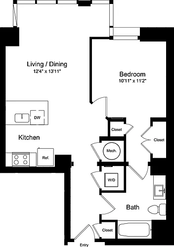 Floor plan 1G