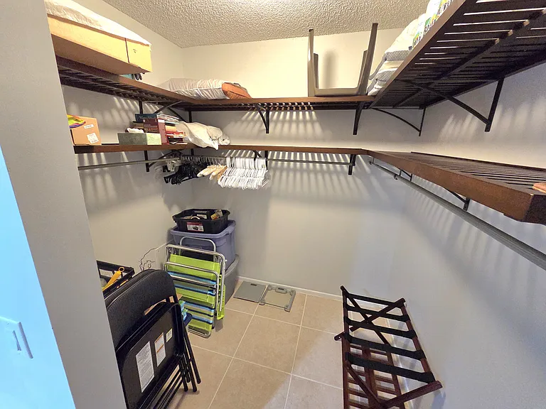 HUGE walk-in closet!