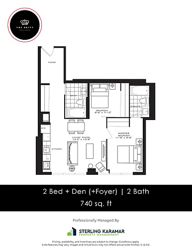 Floor plan 2 Bedroom