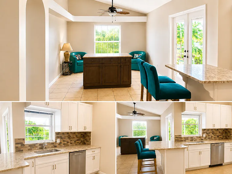 can be left furnished or unfurnished