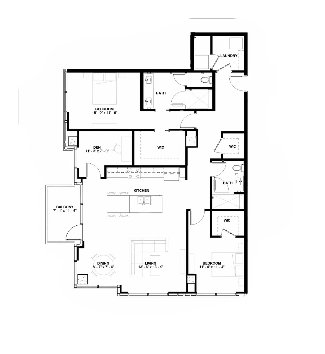 Floor plan Sirius