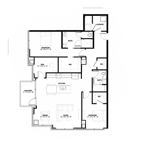 Floor plan Sirius