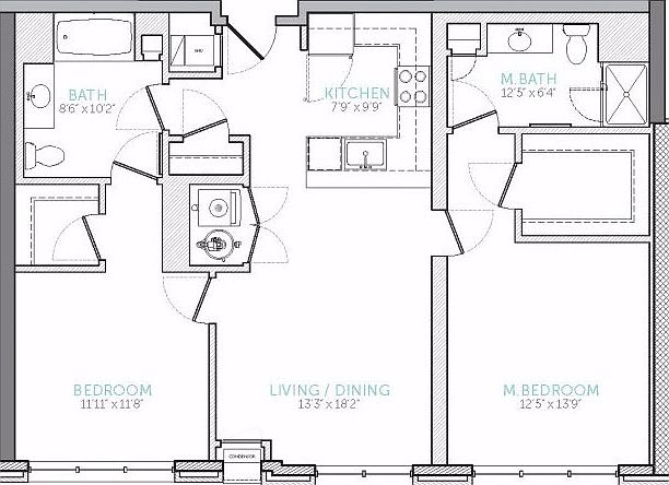 2-B4 floor plan Estuary