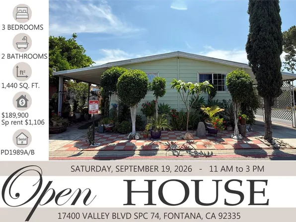 17400 Valley Blvd Space 74, Fontana, CA 92335