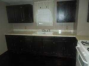 view of kitchen to kitchen sink