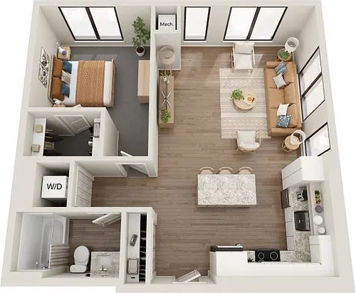 Floor plan Brome