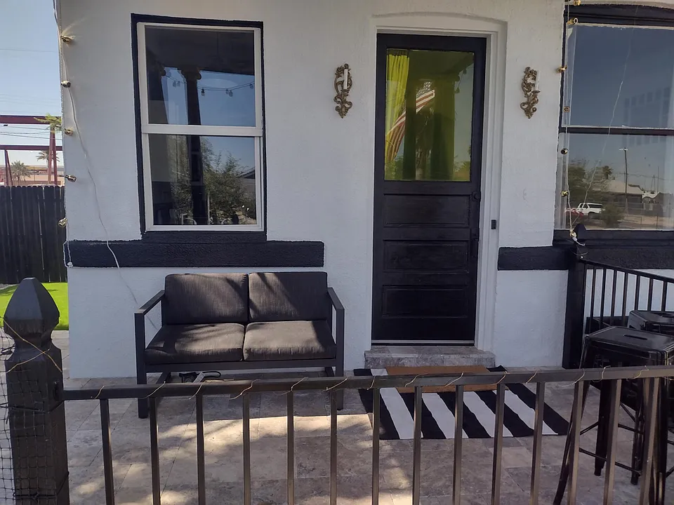 Relaxing front porch