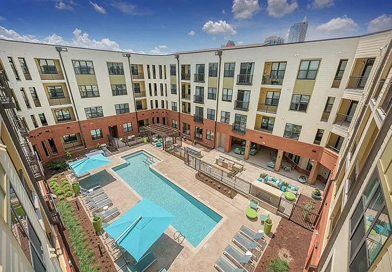 Aerial View Of Pool