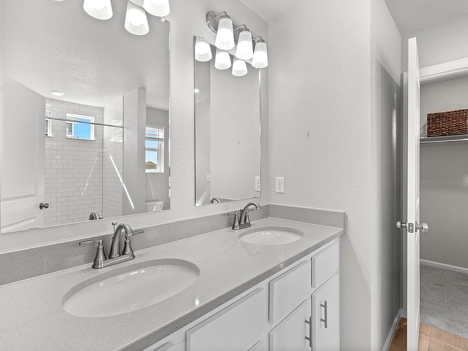 A view of the Primary bathroom and vanity areaa