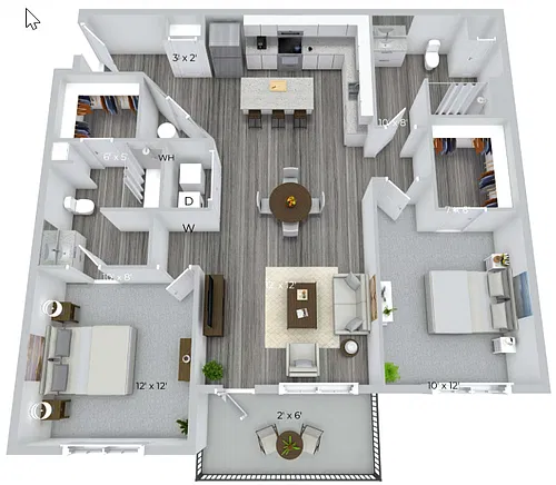 Floor plan Hamilton