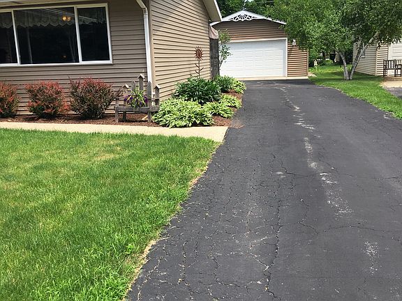 Driveway and garage 