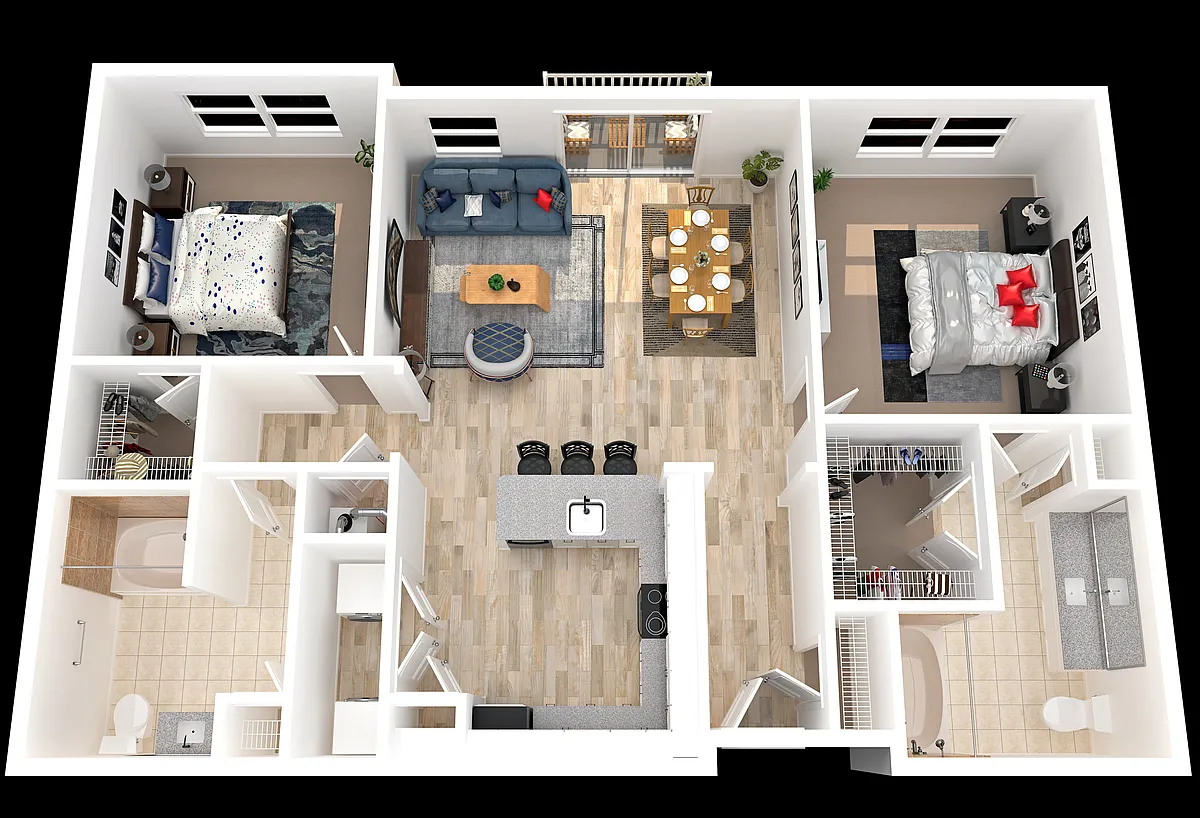 Floor plan B2