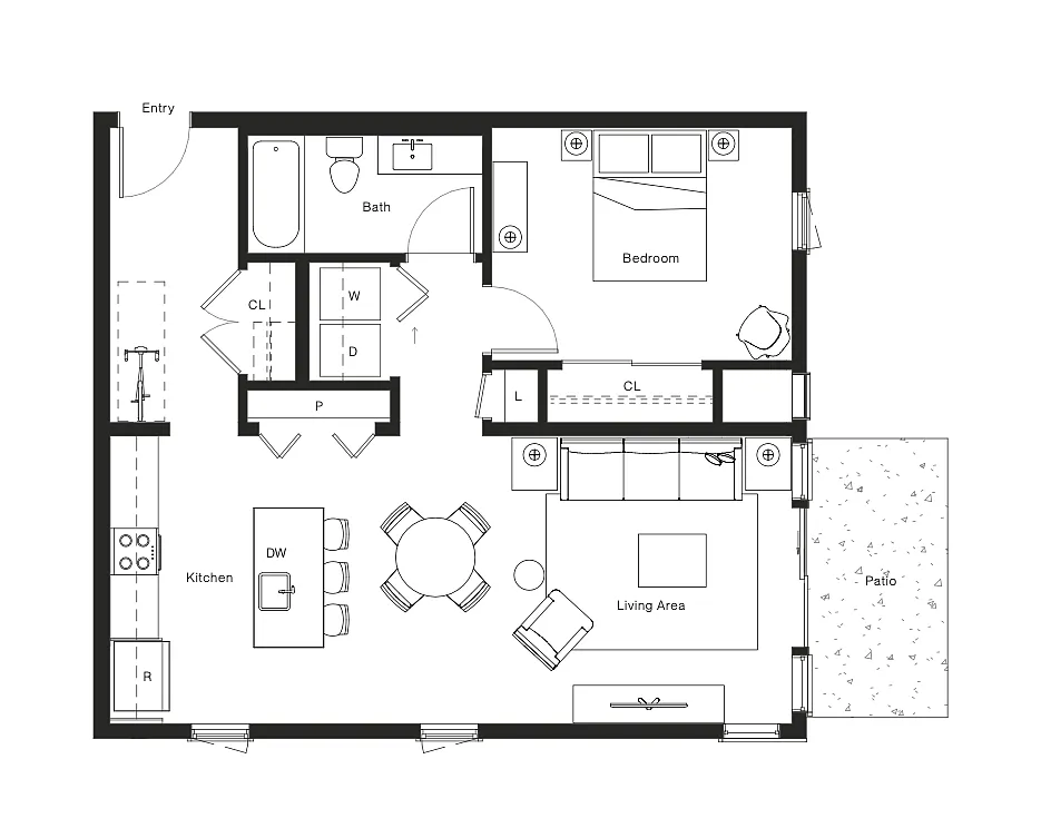 Floor plan A