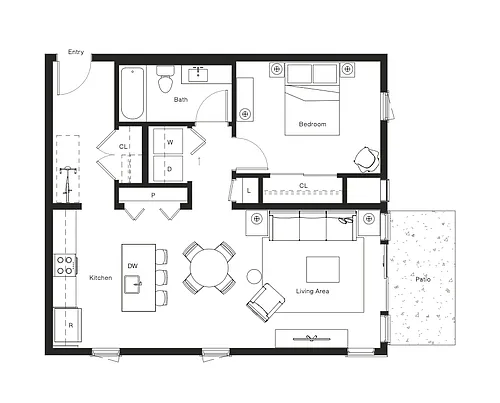 Floor plan A
