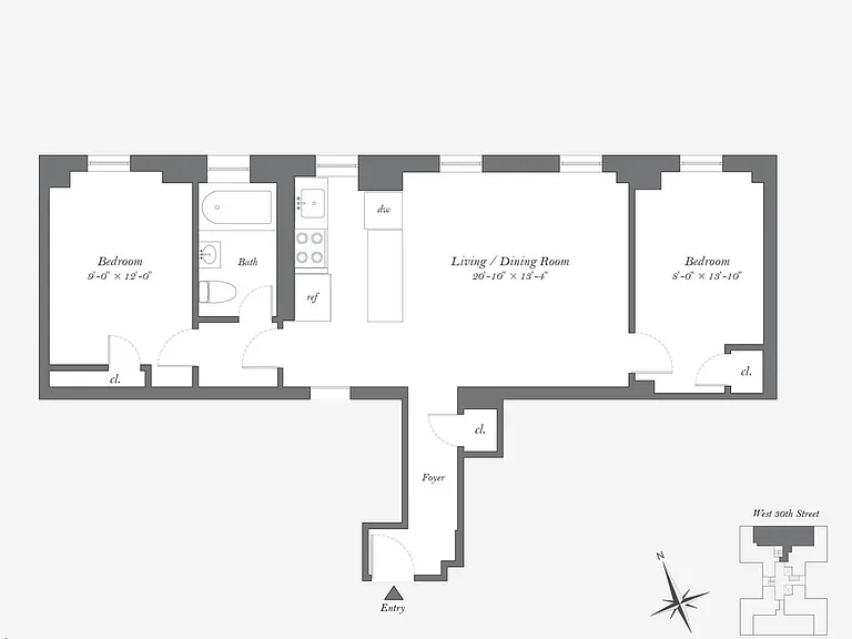 308 W 30th St #8B — Photo 7