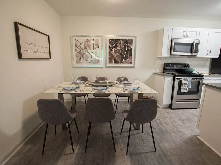 Kitchen and Dining Area