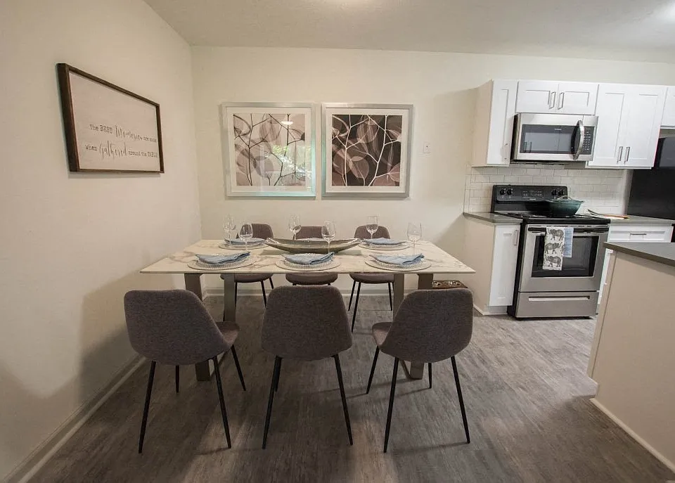 Kitchen and Dining Area