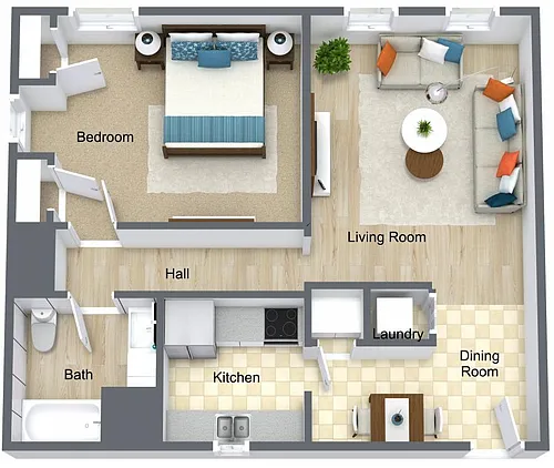 Floor plan The Academy-Renovated