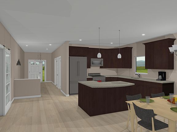 kitchen rendering. actual may vary