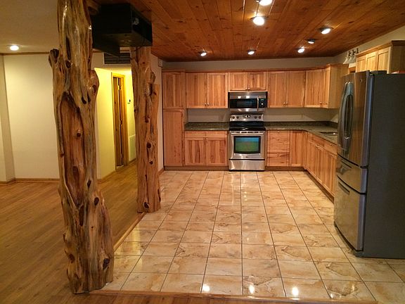 Kitchen from dining area