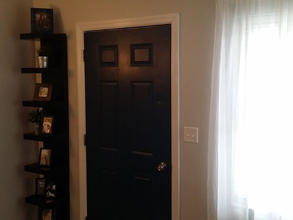 Living room, front door