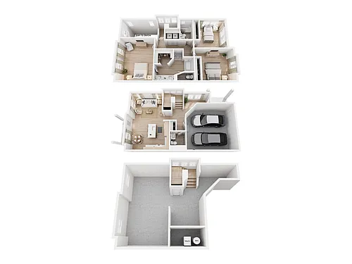 Floor plan Chatham 3 Bedroom