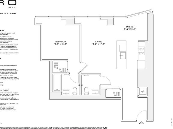 2nd image of 242 W 53rd St Penthouse 64B