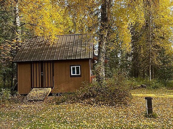 Shed entrance