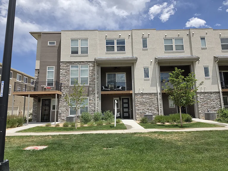 The view of the front