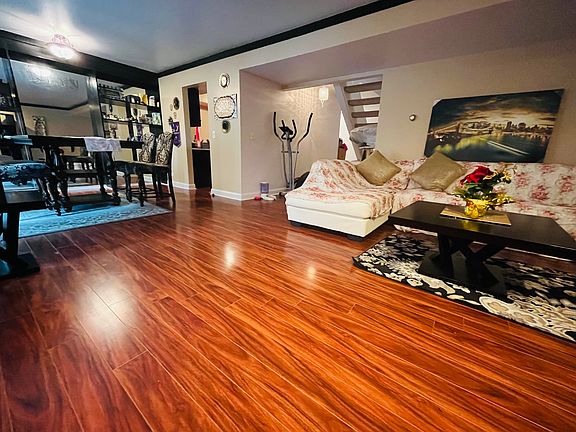 Spacious Living Room & Dining Area