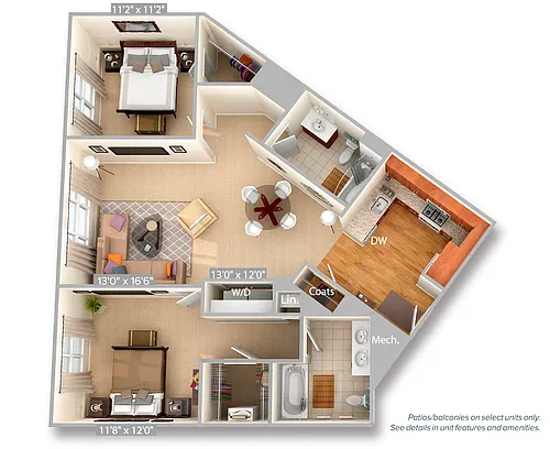 Floor plan B1