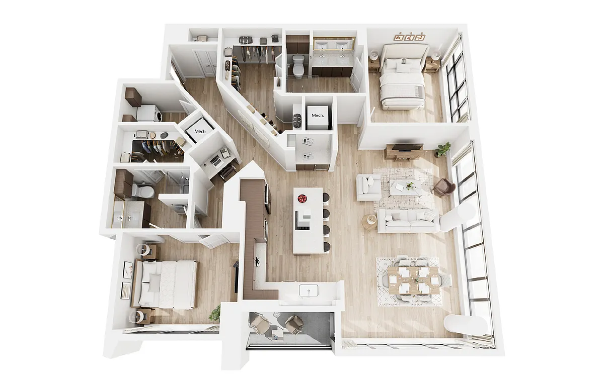 Floor plan P