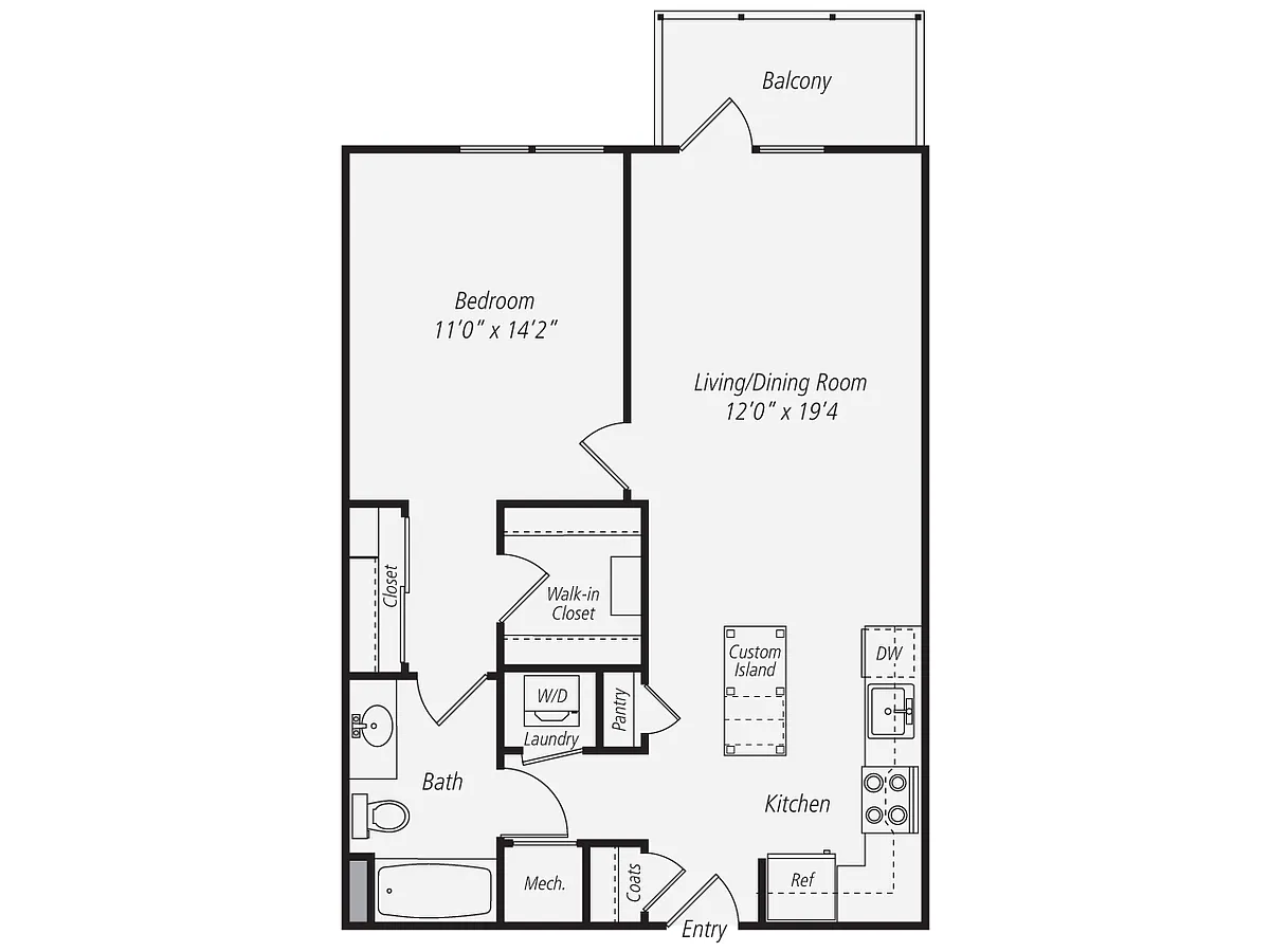 Floor plan A4