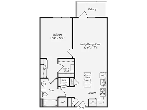 Floor plan A4