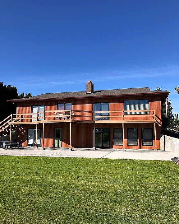 East side of house 