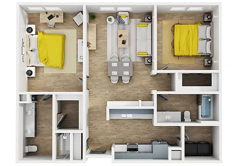 Floor plan B4 80