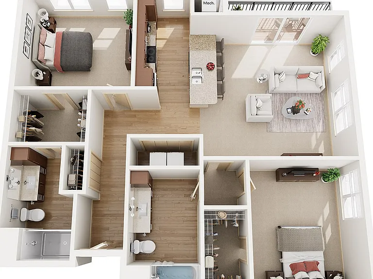 D4 | 1505 Apartments & Townhomes D4 | 1505 Apartments & Townhomes